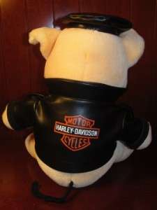   Pig Hog Plush Stuffed Animal Toy Wearing Jacket Hat Collectible  