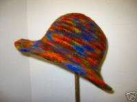 Felted Hat   Multiple Style Brims Felt Knitting Pattern  