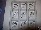 adorable baby quilt 9 blocks of baby heads vintage returns