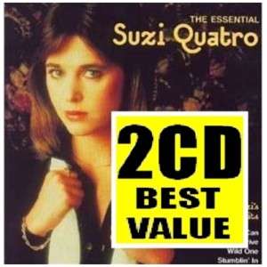 SUZI QUATRO Essential 2 CD Best Of Greatest Hits NEW  