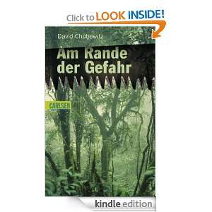 Am Rande der Gefahr (German Edition) David Chotjewitz  