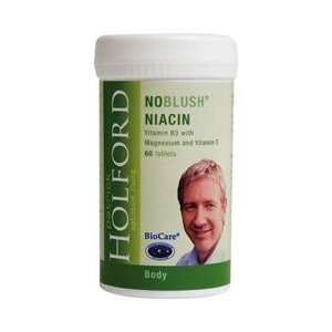  Biocare Patrick Holford Range   NoBlush Niacin 60 Tablets 