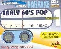 Early 60s Pop TOP Hits Chartbuster #455 KARAOKE 6 DISC  