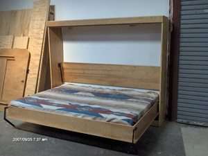 Murphy Panel Side Bed Full Do It Yourself Kit Soft Close Gas Springs 