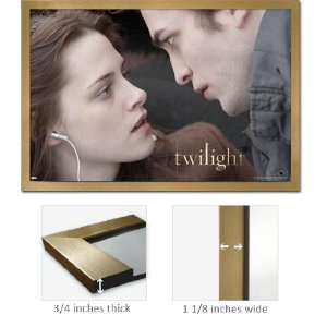  Gold Framed Bella Swan Twilight Vampire Poster FrPas0056 A 
