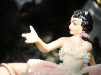 Dresden Figurine Figure Dancing Lady As is For repair  