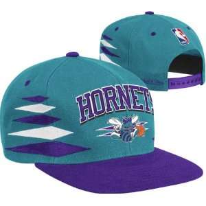 Charlotte Hornets Mitchell & Ness Teal Diamonds Are Forever Snapback 