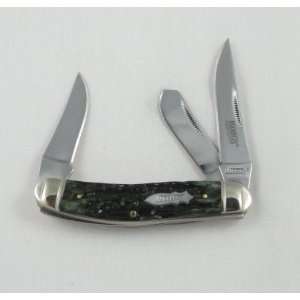  Marbles Sowbelly Folding Knife Green Jigged Bone Sports 