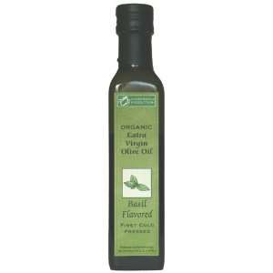 Lago di Garda Organic Basil Flavored Extra Virgin Olive Oil, 8.5 oz 