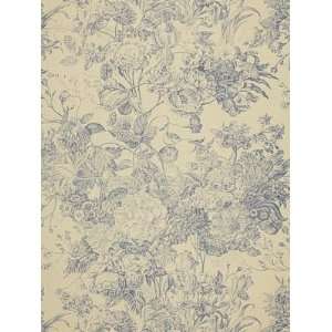  Sch 173260 Toile Florissante   Hyacinth Fabric Arts, Crafts & Sewing