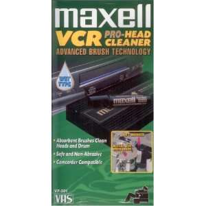   VCR Pro head Cleaner Advanced Brush Technology Wet Type Model VP 201