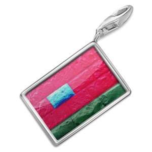  FotoCharms Wall, Modern Art   Charm with Lobster Clasp 