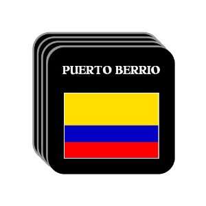  Colombia   PUERTO BERRIO Set of 4 Mini Mousepad Coasters 