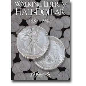   Liberty Walking Half Dollars #2 Folder 1937 1947 #2694 Toys & Games