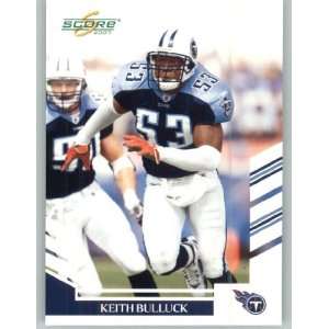  2007 Score Glossy #244 Keith Bulluck   Tennessee Titans 