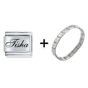  Edwardian Script Font Name Tisha Italian Charm Pugster Jewelry