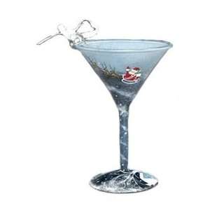   Martini Glass Christmas Ornament Around the World