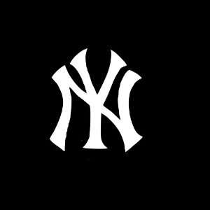  New York Yankees Car Window Decal Sticker White 4 