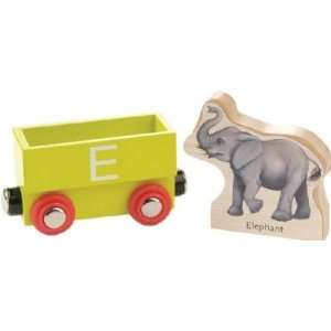  Wooden Alphabet Train  E (Elephant) Toys & Games