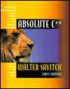 Absolute C++, (0201709279), Walter Savitch, Textbooks   