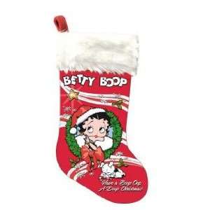  Betty Boop   Chistmas Stocking   Blue 
