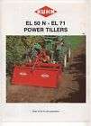 1994 KUHN EL50N & EL71 POWER TILLERS BROCHURE