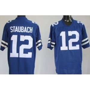  Roger Staubach #12 Dallas Cowboys Replica Throwback NFL 
