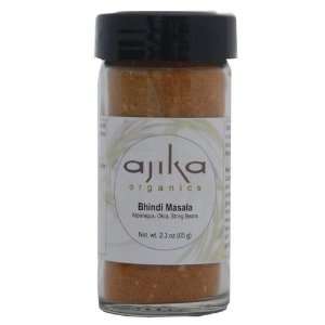 Ajika Organic Bhindi Masala   Indian Spice Blend for Green Veggies, 2 