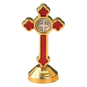   Benedict Crucifix   Byzantine Cross   2.5 Height   Made in Italy