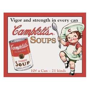 Campbell Soup tin sign #970