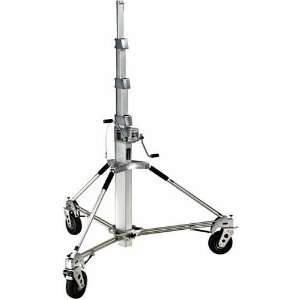   19 Inch Stand with Braked Foam Fill Wheels (Chrome)