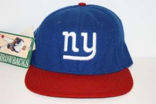 1963 New York Giants Throwbacks Fitted Cap size 7 more  