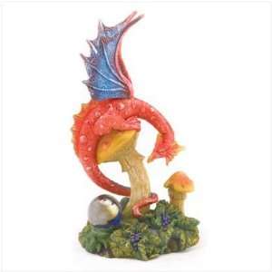  Red Dragon Figurine   Style 37879