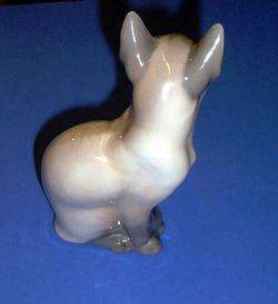 Royal Copenhagen Siamese Cat Glossy Figurine Free US Sh  