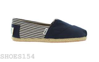 TOMS University NAVY Rope Sole Womens Classics  