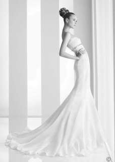 2012 New Custom Made Embellished Beach Wedding dress bridal gown Size 