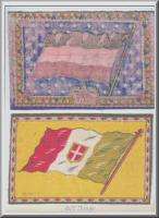 Cigar Box Premium Felt Flags of Germany and Italy  