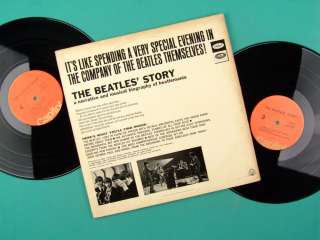 LP THE BEATLES STORY BEATLEMANIA CAPITOL RED LABEL USA  
