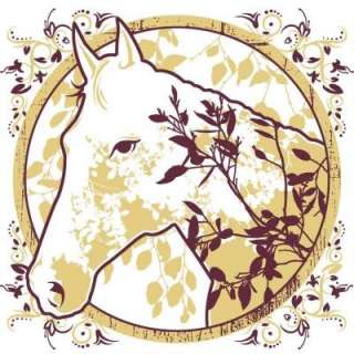 Beautiful Horse Head Outline T Shirt  S  6x  