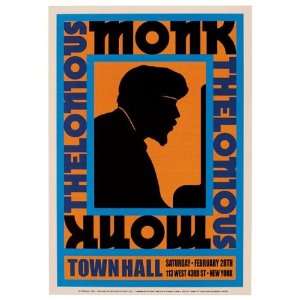  Thelonious Monk Poster ~ Vintage Look 1959 ~ 17x24