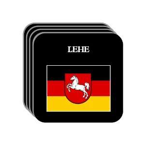 Lower Saxony (Niedersachsen)   LEHE Set of 4 Mini Mousepad Coasters