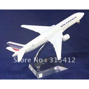  16cm metal b777 france airlines diecast plane model airplane 