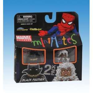    Marvel MiniMates 29 90s Storm & Black Panther Toys & Games