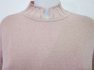MARGARET OLEARY Pale Pink Knit Sweater Pants Set Sz 1  