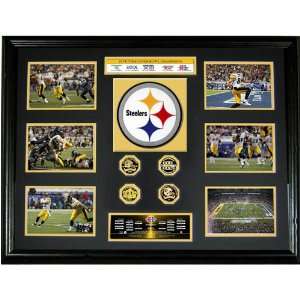   Pittsburgh Steelers Super Bowl XL Champs Mega Mint
