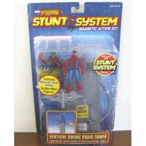  Marvel Spider Man Stunt System Magnetic Action Set 