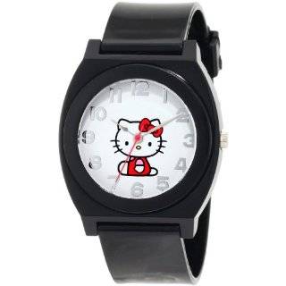   H3WL1017BLK Red Plastic Case Rubber Strap Full Body Center Watch