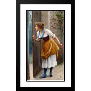  Blaas, Eugene de 24x40 Framed and Double Matted The 