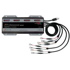Dual Pro Professional Series PS4 4 Bank 15 Amp Battery Charger  