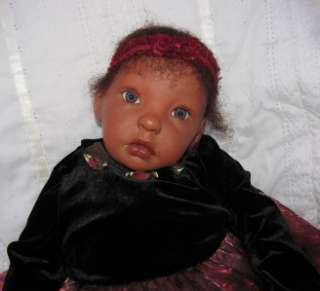   lifelike ethnic biracial black toddler baby girl kylie secrist benni